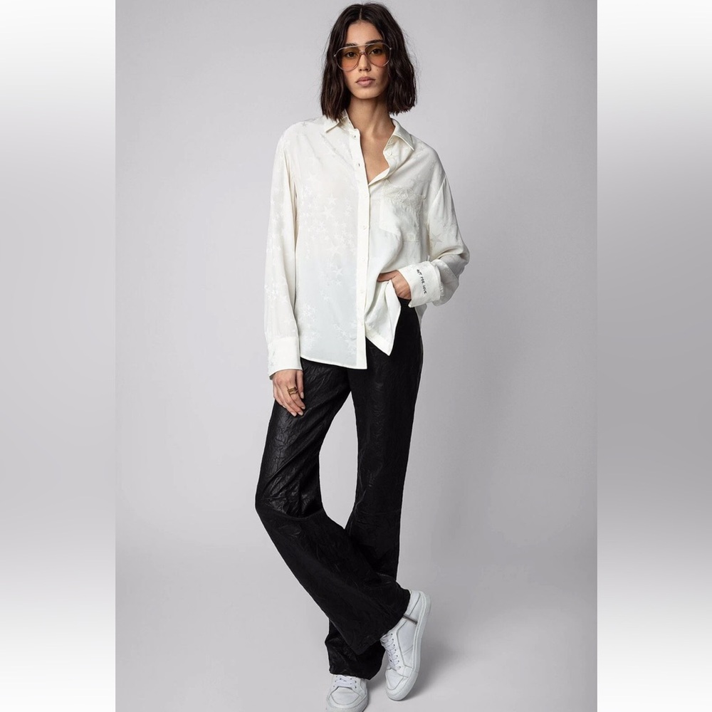 Zadig & Voltaire Morning Jac  Blouse Silk Size M\L